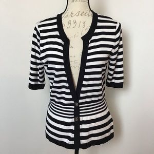 Jones Wear Studio- Striped Cardigan